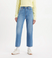 Levi's Women's Ribcage Ankle Jeans in Light Blue Denim | Gretel Lane