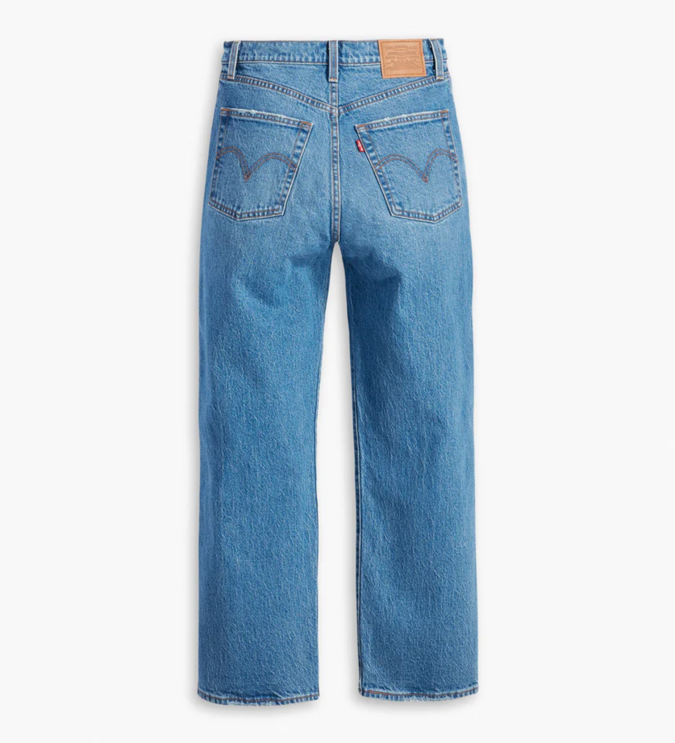 Levi's Women's Ribcage Ankle Jeans in Light Blue Denim | Gretel Lane