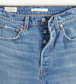 Levi's Women's Ribcage Ankle Jeans in Light Blue Denim | Gretel Lane