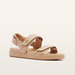 Frankie4 Rome Podiatrist Designed Leather Sandal Camel | Women's Footwear | Gretel Lane