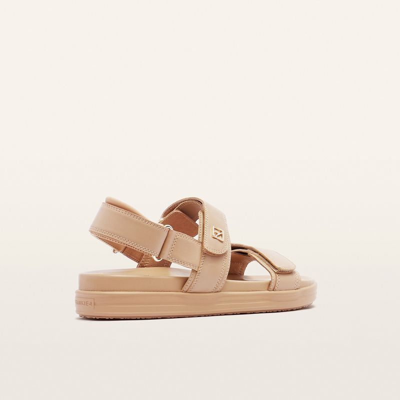 Frankie4 Rome Podiatrist Designed Leather Sandal Camel | Women's Footwear | Gretel Lane