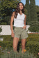Rumble Denim Shorts (Khaki)