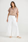 Positano Pant (White Linen)