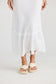 Pisa Skirt (White Linen)