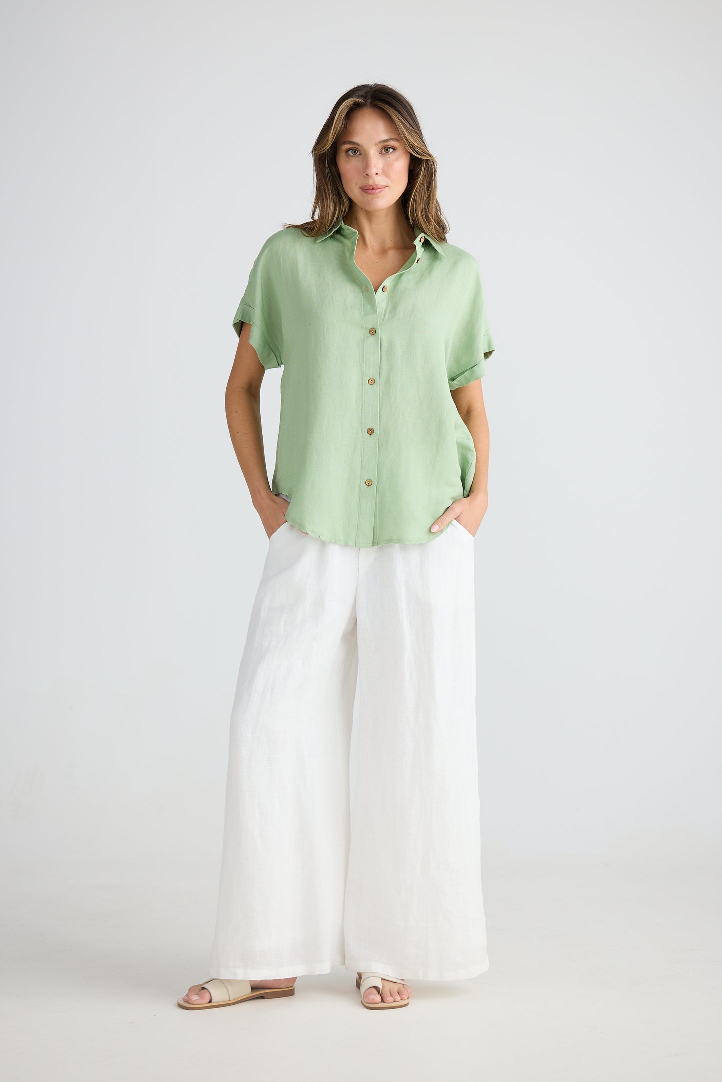 Dune Shirt (Sage Green)