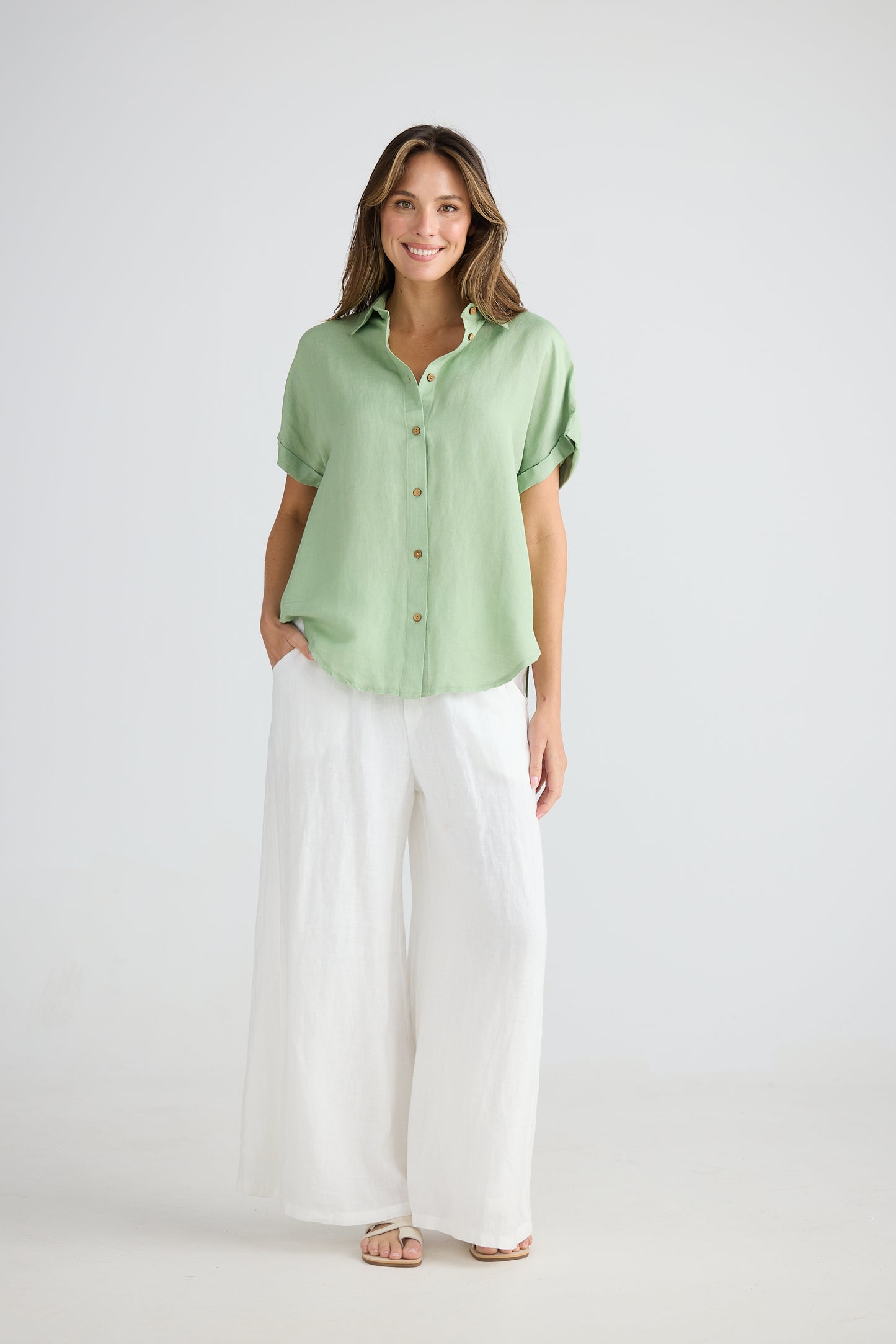 Dune Shirt (Sage Green)