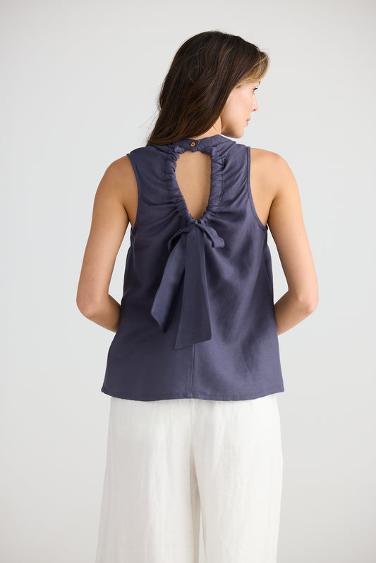 Adel Top (Indigo Ash)