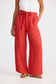 Dickens Pant (Cherry Linen Blend)