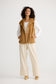 The Shanty Corporation Bruna Faux Fur Vest in Camel | Women's Vests | Gretel Lane