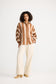 The Shanty Corporation Milano Linen Blend Shirt in Tan Stripe | Women's Clothing | Gretel Lane