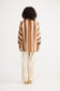 The Shanty Corporation Milano Linen Blend Shirt in Tan Stripe | Women's Clothing | Gretel Lane