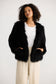 The Shanty Corporation Tolstoy Faux Fur Jacket in Black | Women's Jackets | Gretel Lane