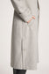 Eb & Ive Women's Sable Longline Beige Coat  | Gretel Lane
