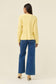 Isle of Mine Women's Yellow Sadie Ribbed Knit Jumper | Gretel Lane