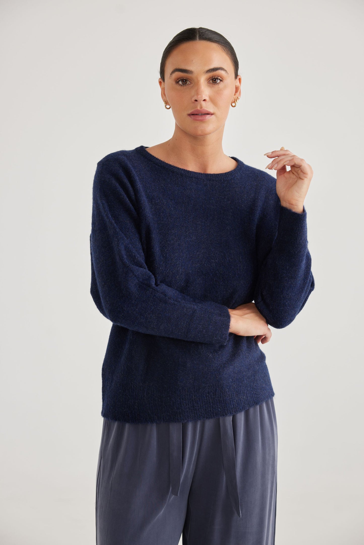 Saintly Knit 2 (Navy)