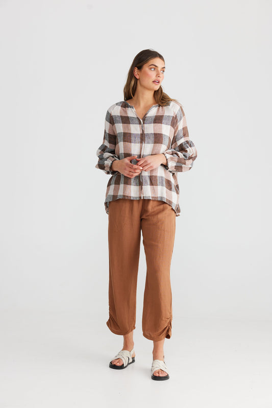 Salerno Top (Luciana Check)