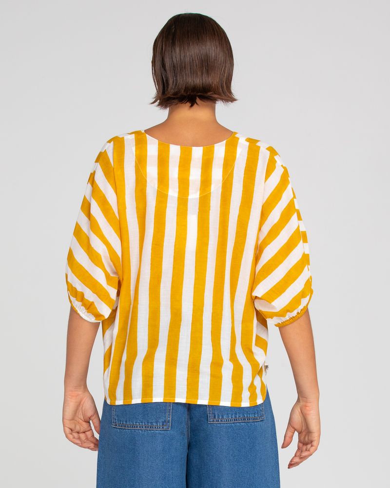 Sami Top (Tropical Stripe)