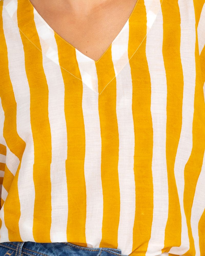 Sami Top (Tropical Stripe)