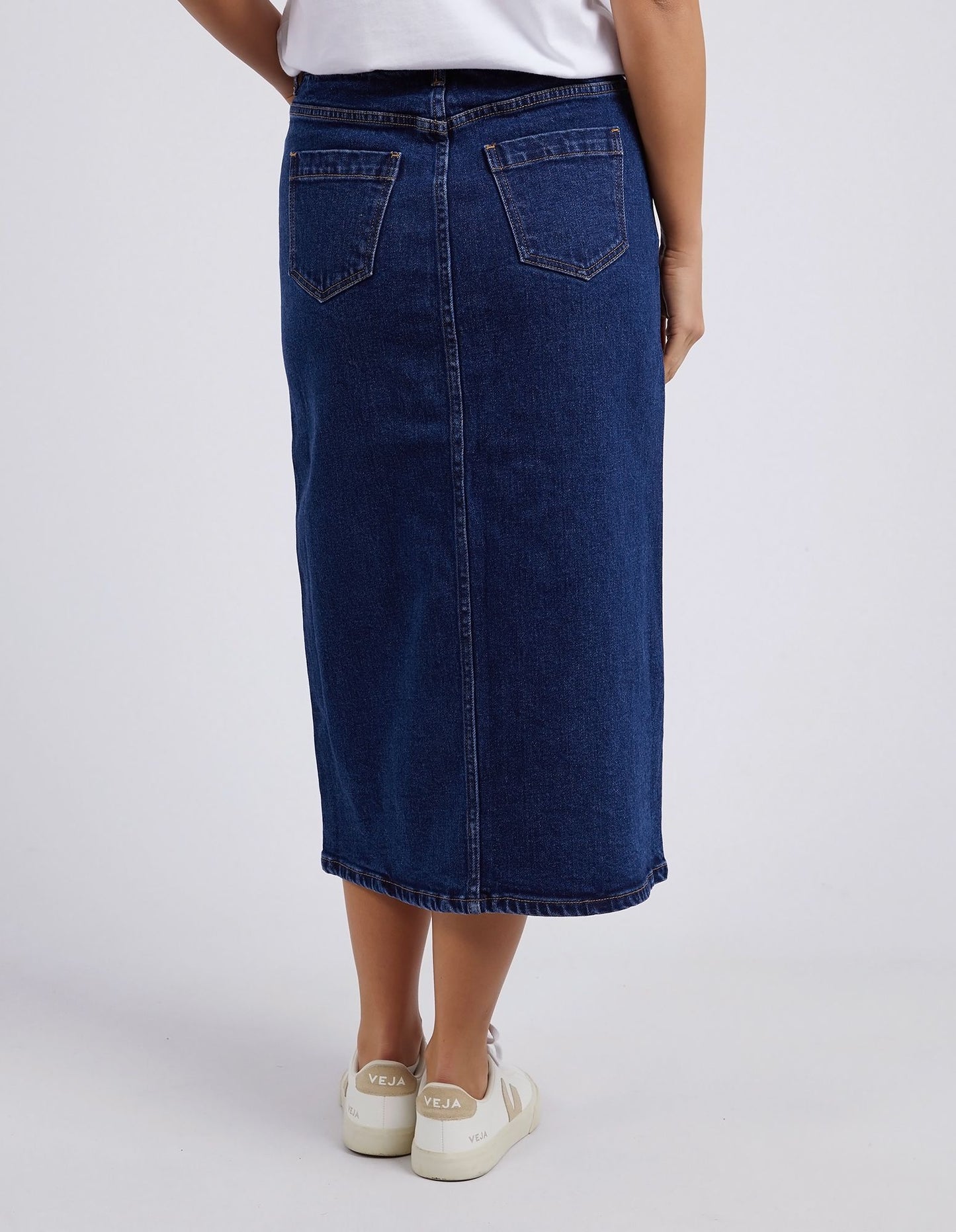 Scout Midi Skirt (Indigo)