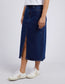 Scout Midi Skirt (Indigo)