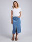 Scout Midi Skirt (Mid Blue)