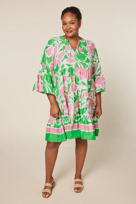Scout Tiered Dress (Spring Blooms)