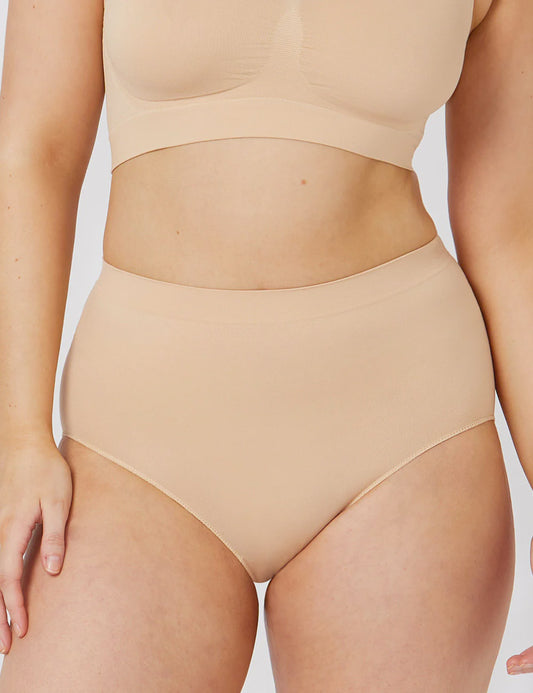 Seamless Smoothies Full Brief - 2p (Rose Beige)