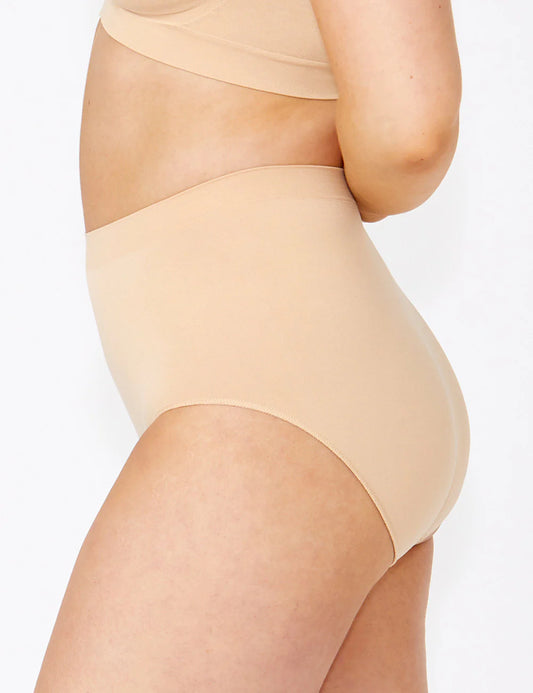 Seamless Smoothies Full Brief - 2p (Rose Beige)