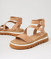 Django & Juliette Selima Women's Leather Sandals Cappuccino | Women's Shoes | Gretel Lane