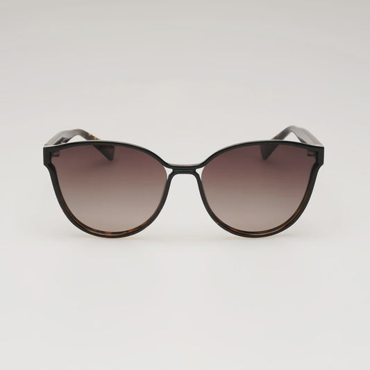 Locello Serenity Round Polarised Sunglasses Ombre Tortoiseshell | Women's Sunglasses | Gretel Lane