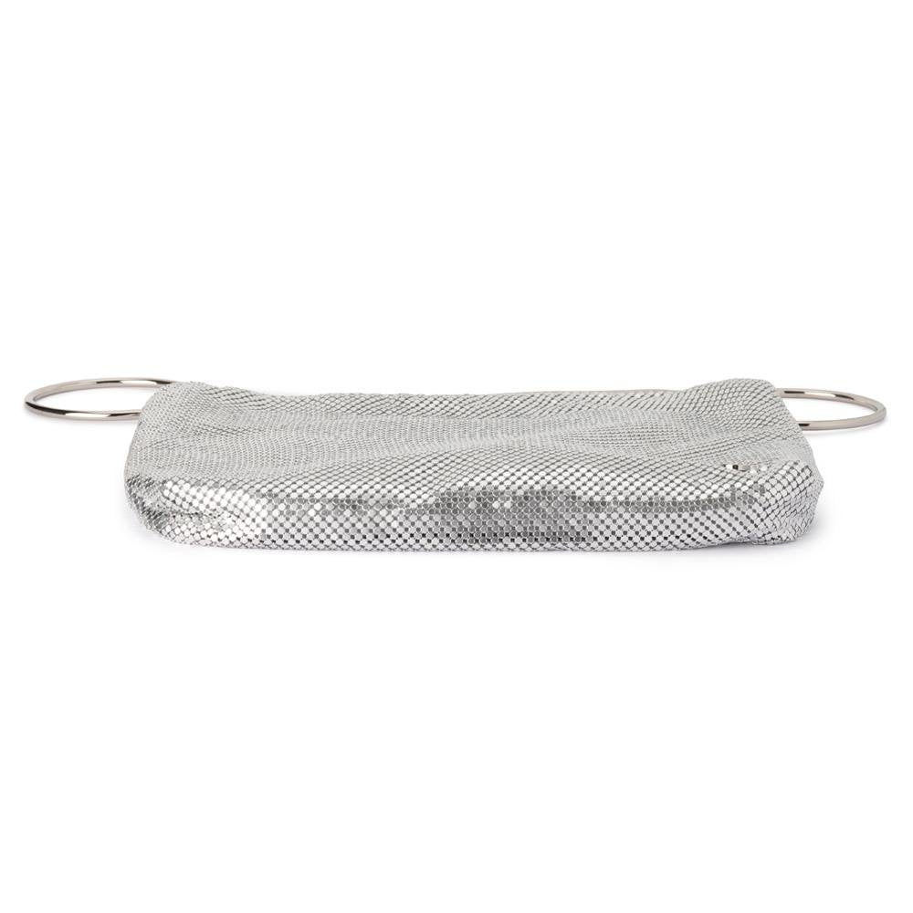 Shar Mesh Convertible Bag (Silver)