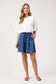 HAVEN Sicily Heart Denim Mid Length Short Indigo | Women's Clothing | Gretel Lane