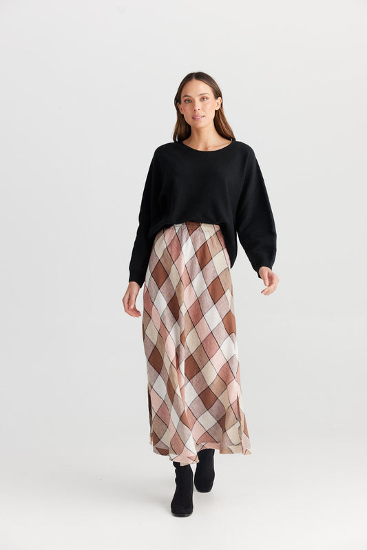 Sicily Skirt (Catalan Check)