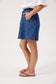 HAVEN Sicily Heart Denim Mid Length Short Indigo | Women's Clothing | Gretel Lane