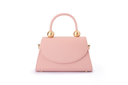 Siren Top Handle Bag (Blush)