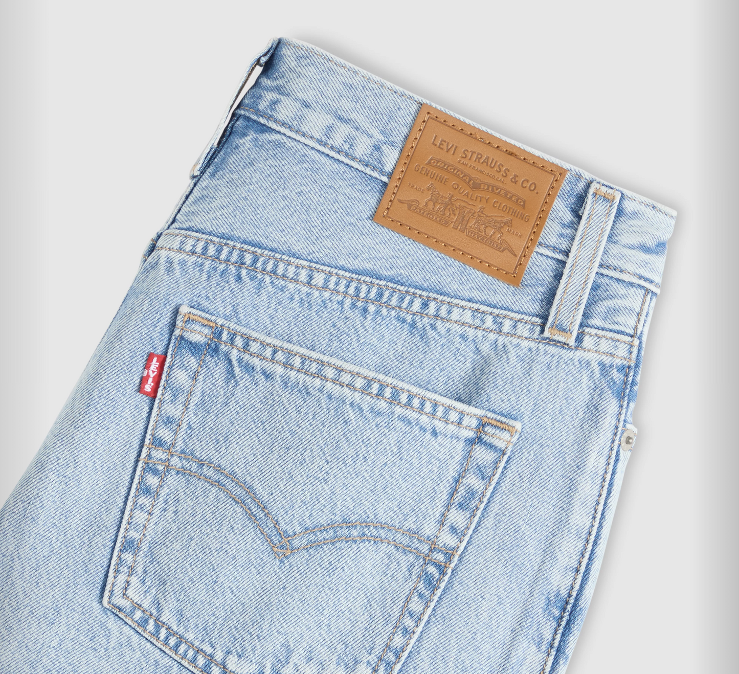 Levi Women's Denim Skort Abraided Art Skirt | Women's Denim | Gretel Lane