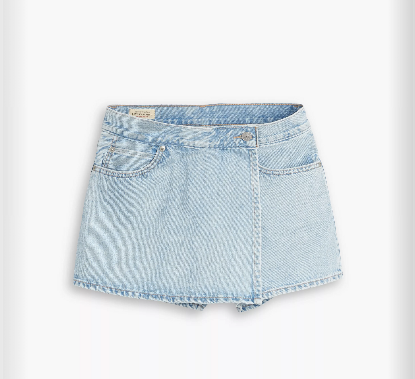 Levi Women's Denim Skort Abraided Art Skirt | Women's Denim | Gretel Lane