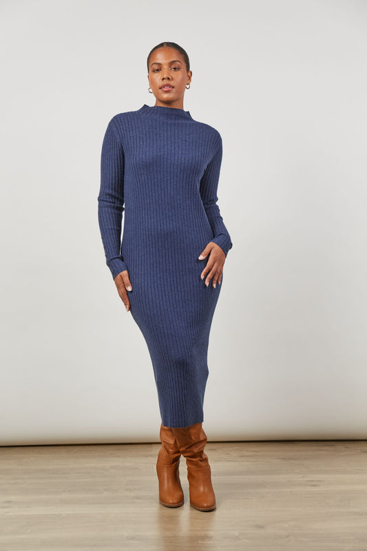 Skyline Knit Dress (Twilight)