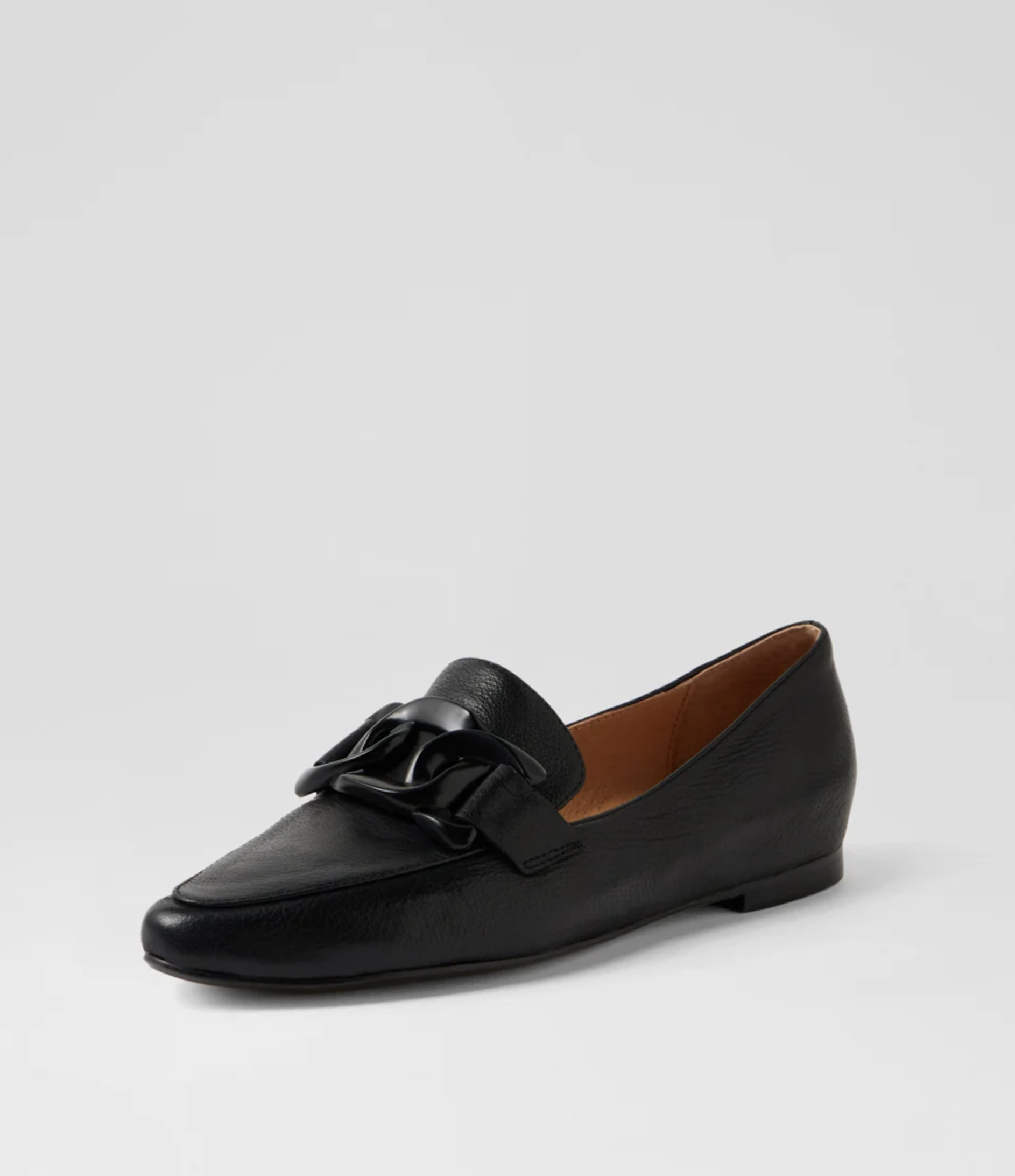 Top End Socoros Women's Pointed Toe Loafer Black Leather | Women's Footwear | Gretel Lane