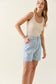 Sofie Denim Short (Sky)