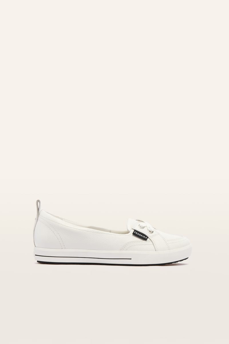 FRANKiE4 Sophie IV Women's Slip-on Sneaker White Tumbled | Women's Shoes | Gretel Lane