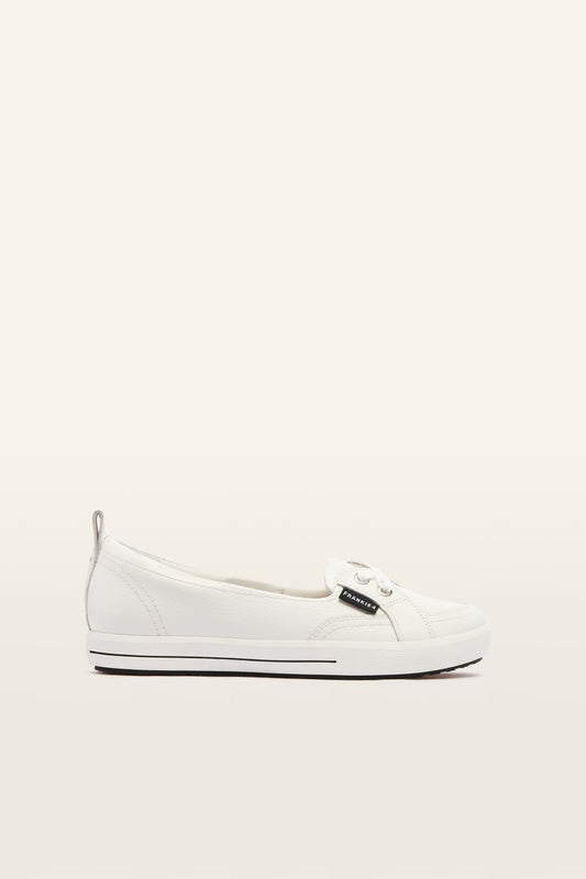 FRANKiE4 Sophie IV Women's Slip-on Sneaker White Tumbled | Women's Shoes | Gretel Lane