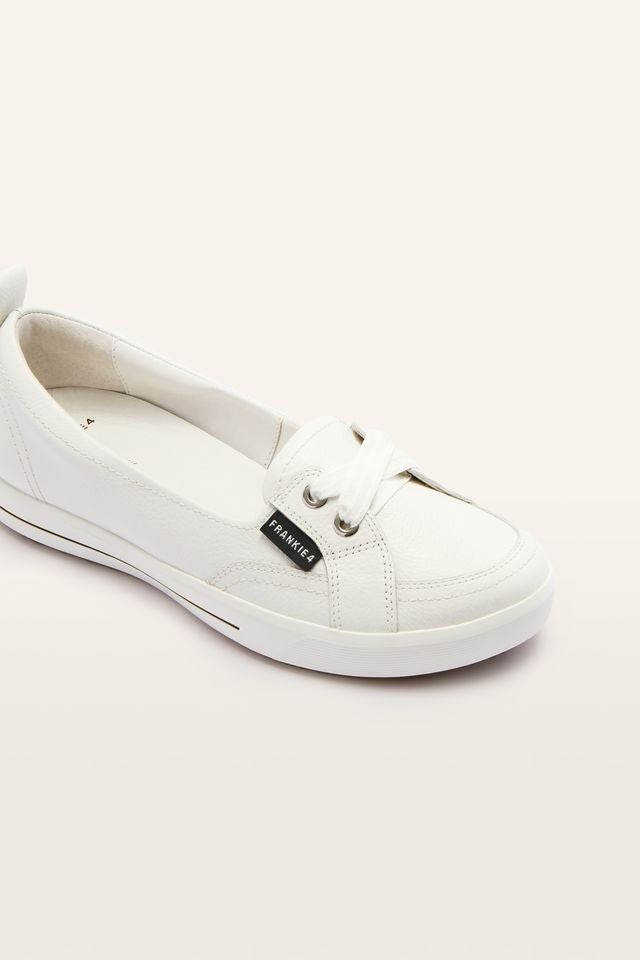 FRANKiE4 Sophie IV Women's Slip-on Sneaker White Tumbled | Women's Shoes | Gretel Lane