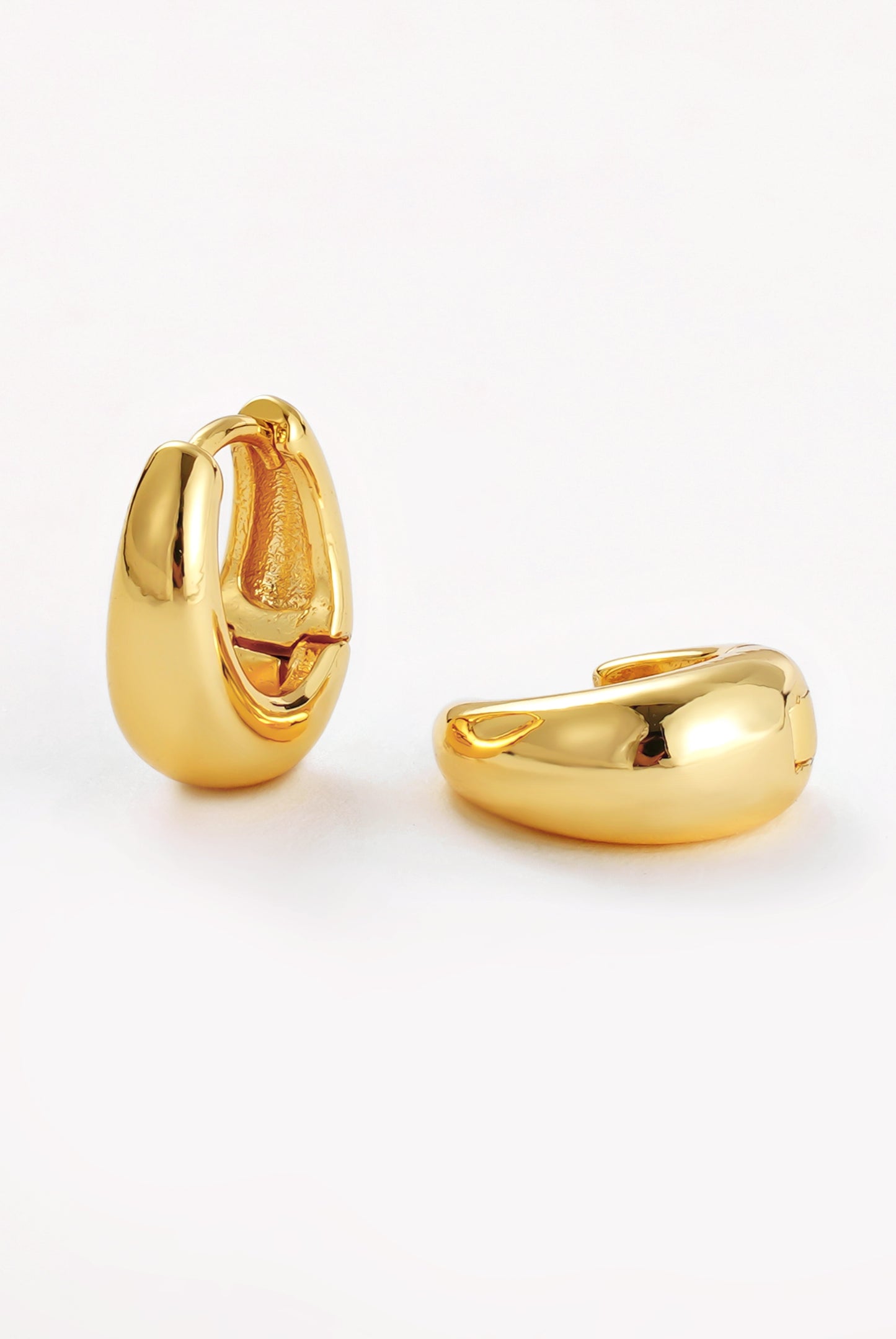 Zafino Steph Gold Hoop Earrings - Medium | Women's Jewellery | Gretel Lane
