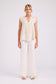 Eb & Ive Studio Frill Sleeve Linen Tank Tusk | Women's Clothing | Gretel Lane