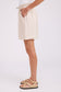 Eb & Ive Studio Bermuda Linen Short Tusk | Women's Clothing | Gretel Lane