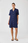 Studio Short Shirt Dress (Indigo)