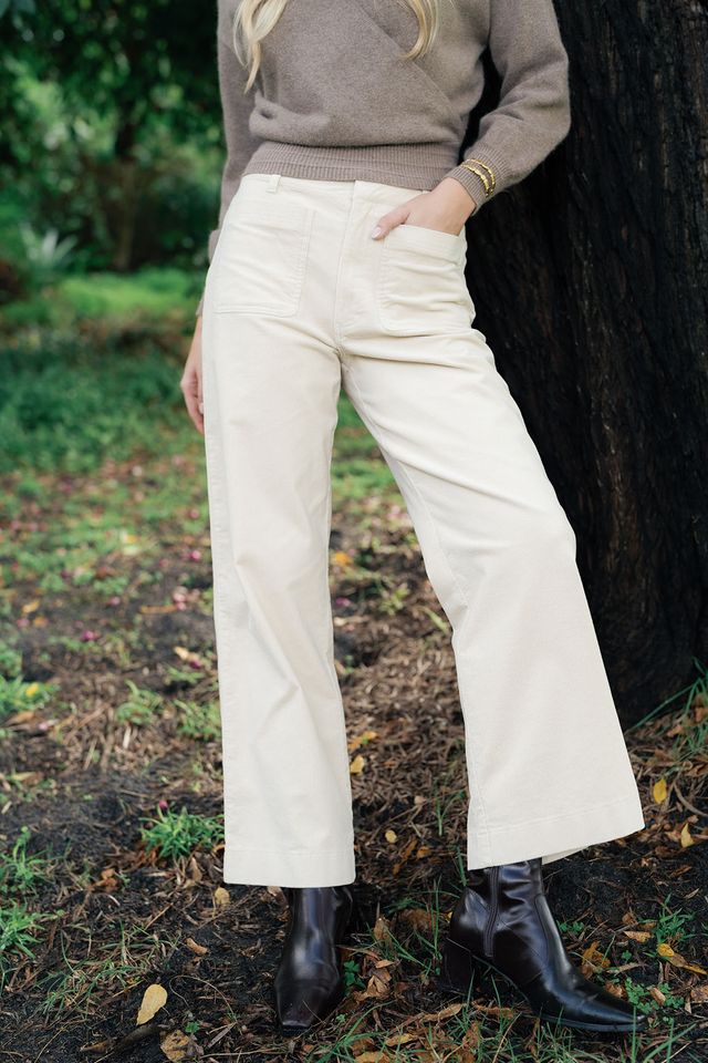 Suki Cord Pant (Vanilla)