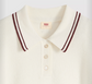 Levi Super Soft Summer Short Sleeve Polo Egret/Cabernet | Women's Clothing | Gretel Lane