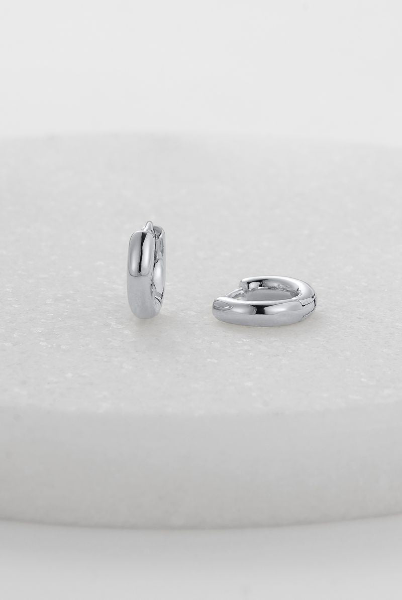 Suri Mini Huggie (Silver)